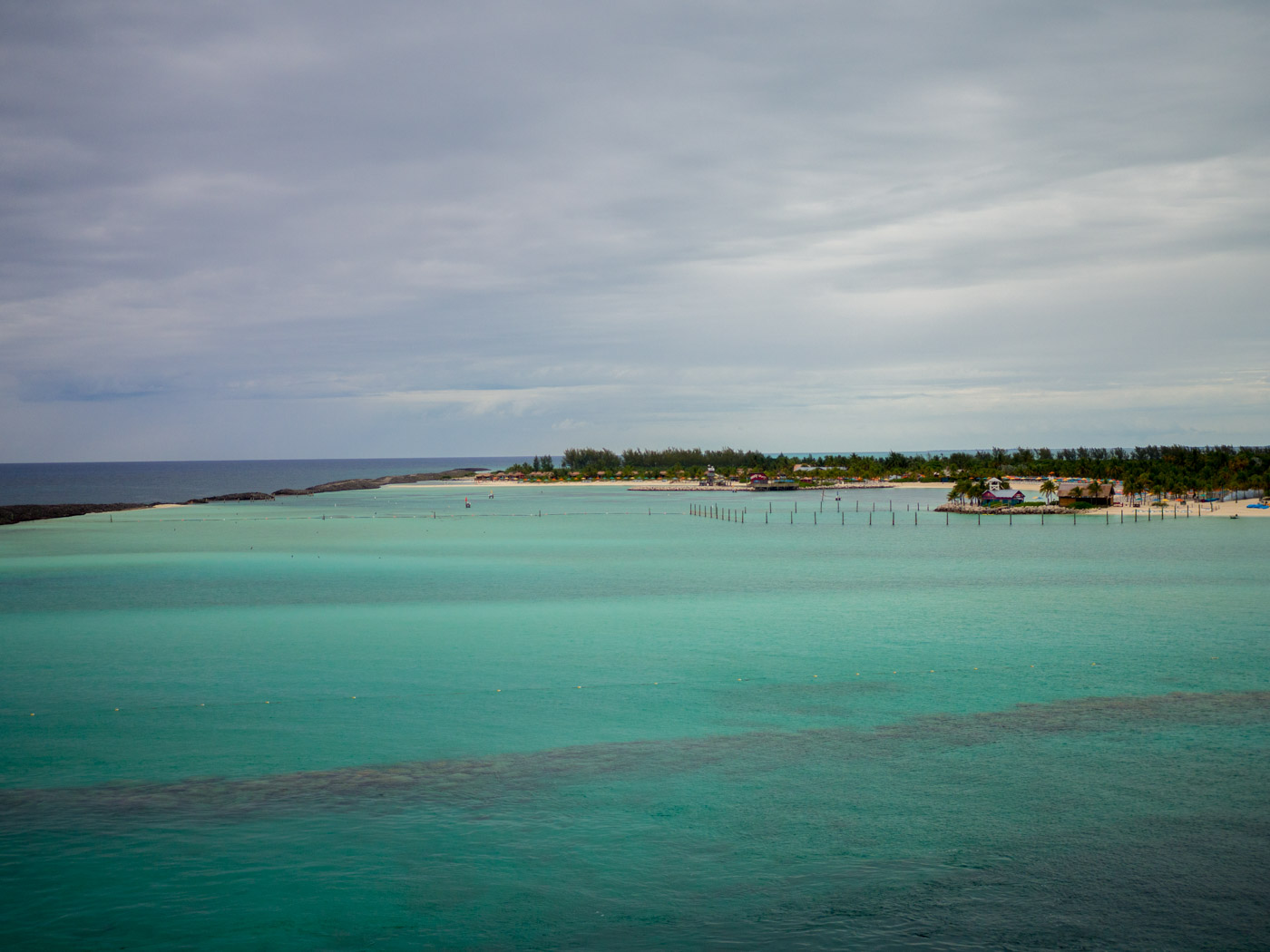 Good morning from Castaway Cay! Check out those Castaway Clouds, though.