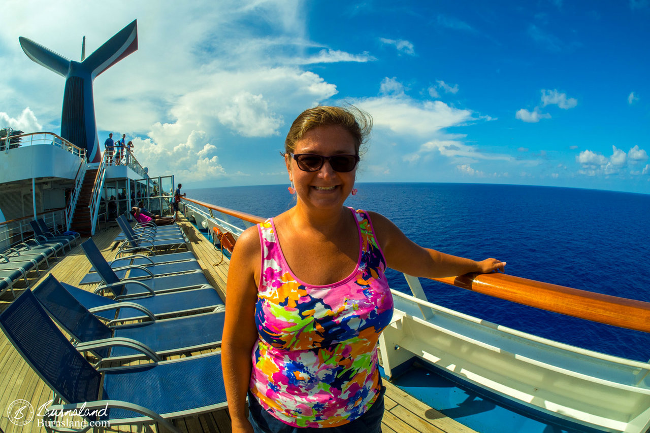 Good morning from the Carnival Liberty!