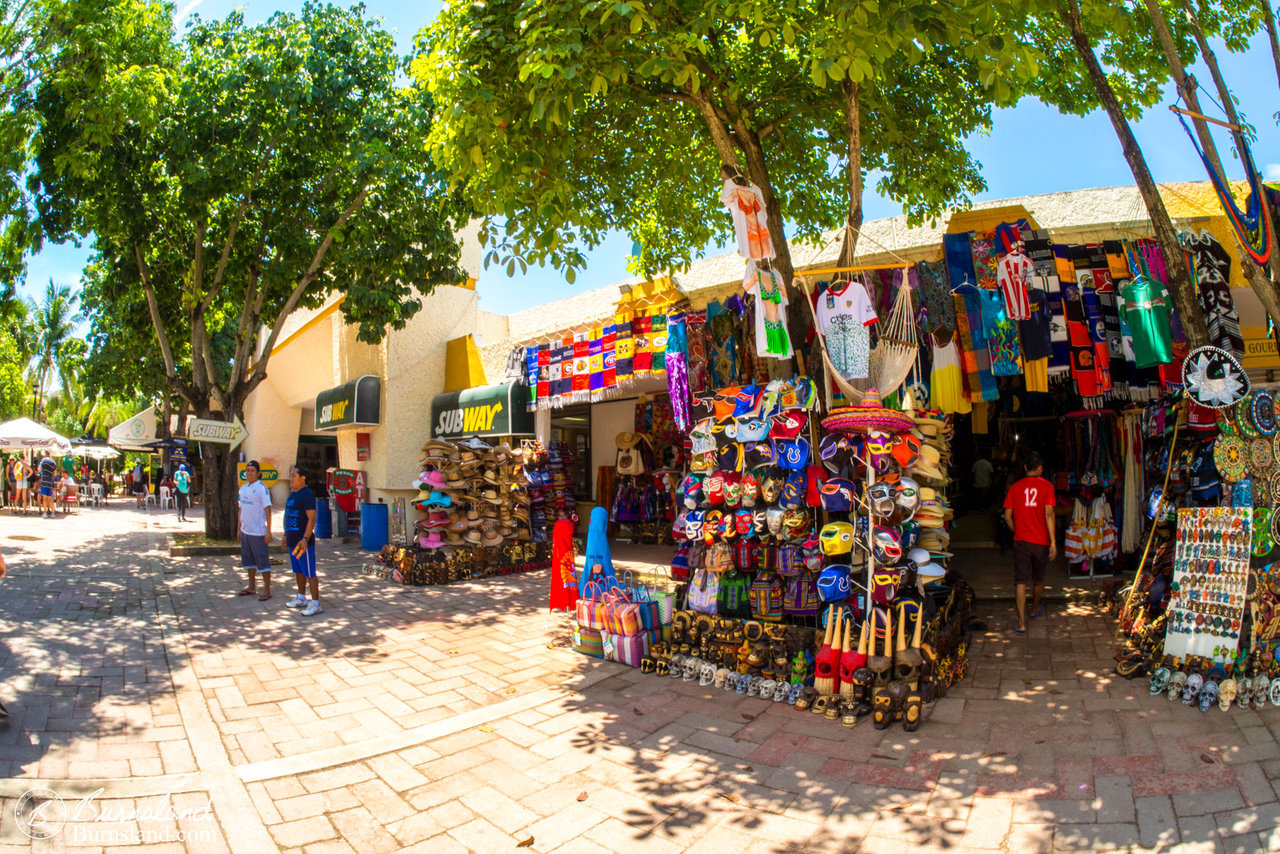 Some of the shops at the Pueblo in Tulum. Yes, there was a Subway there. And you can’t see it here, but there was a Starbucks, too. Those things are everywhere.