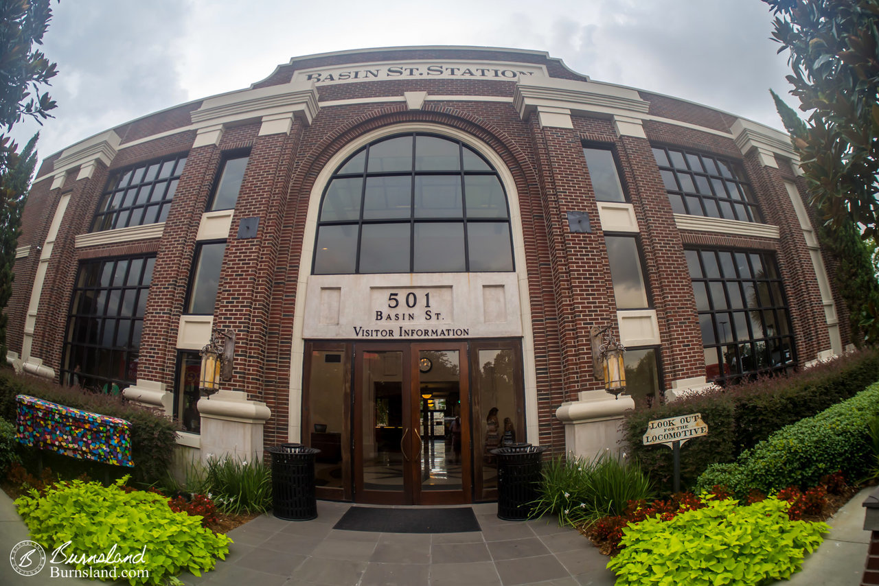 Just dropping by the French Quarter Visitor Center on Basin Street. That all sounds really New Orleans, doesn’t it?