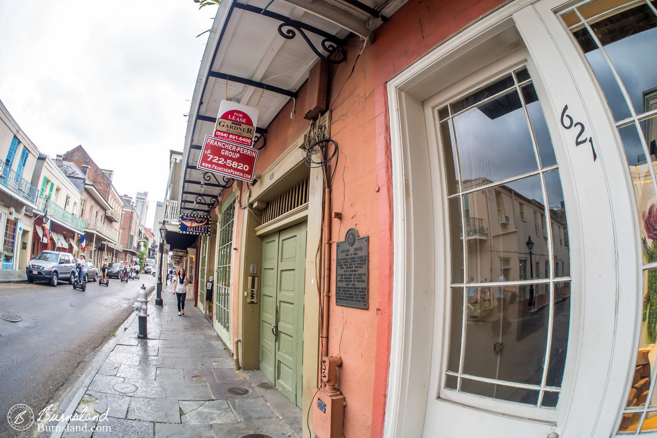 Another view down another New Orleans street.