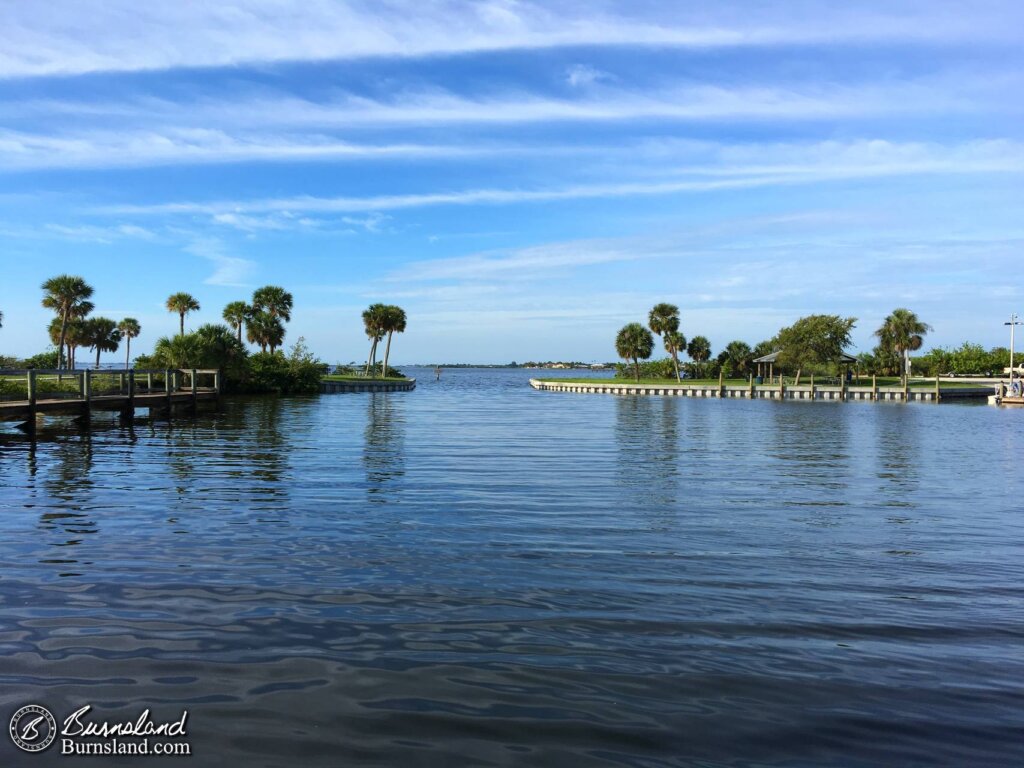 Enjoying one last Florida-style view before heading for home.