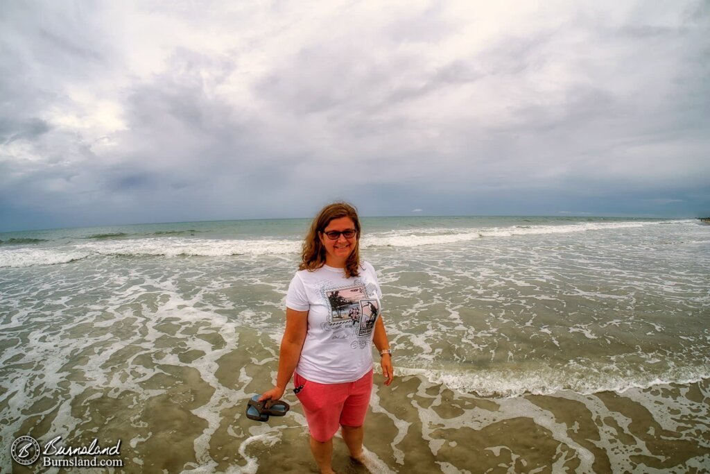 Laura on Cocoa Beach