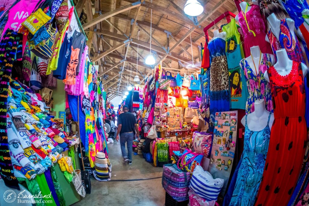 Strolling through the Straw Market.