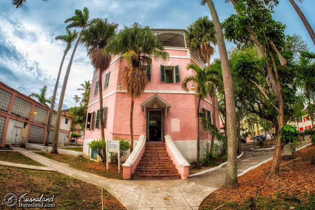 The building that houses the Nassau library