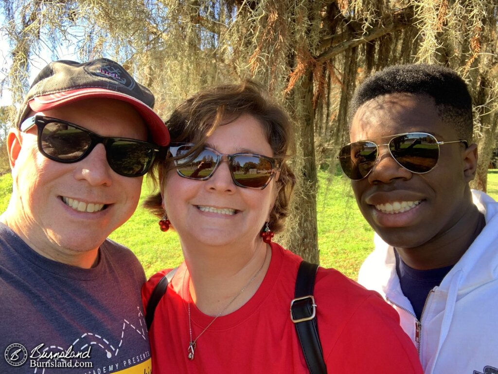 Doesn’t everyone take a family photo at a rest stop?