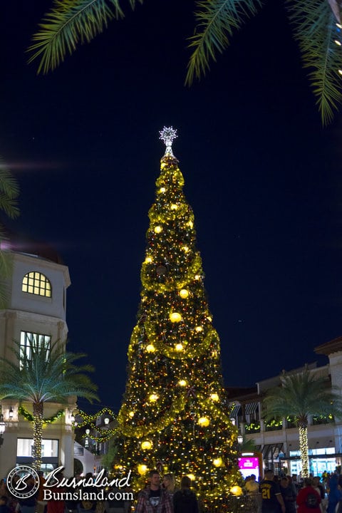 The Disney Springs Christmas Tree