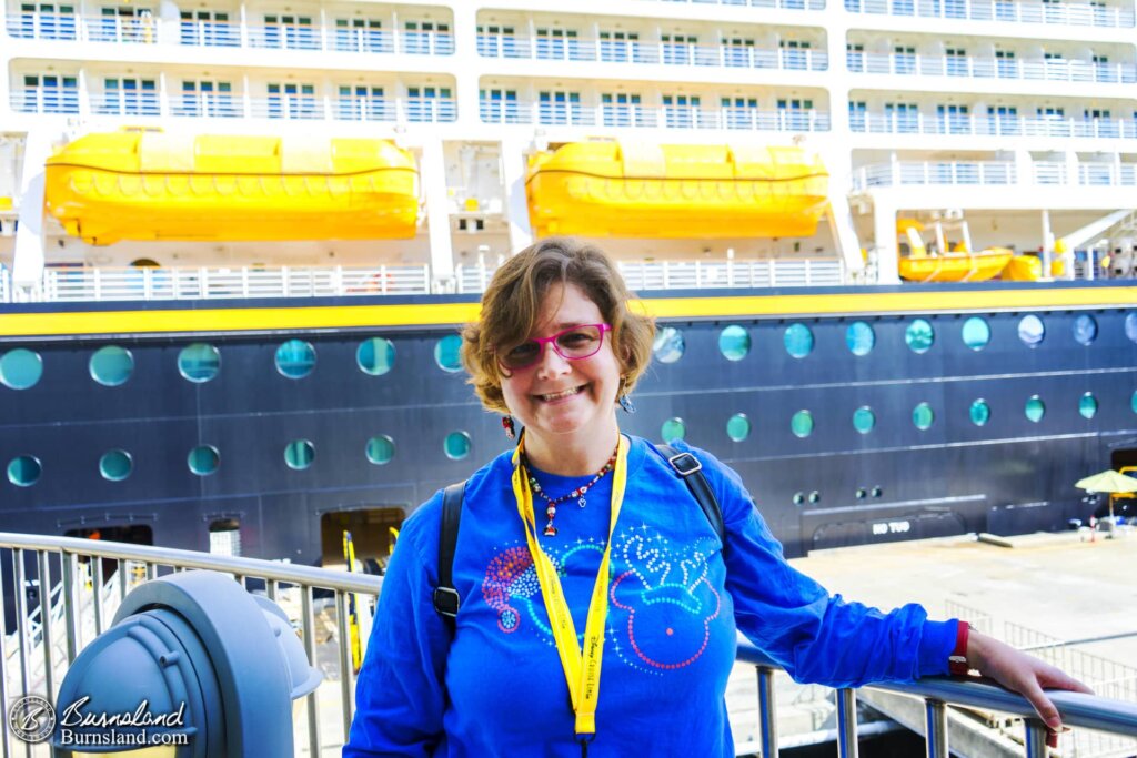 Laura on the Observation Deck