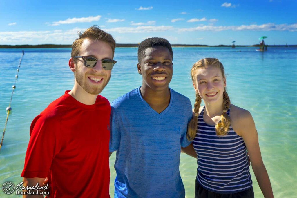 Kids at the beach