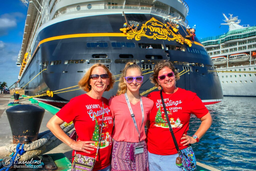 Riedel and Burns girls in Nassau