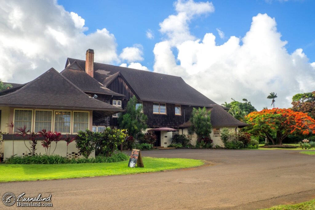 The plantation house at Kilohana Plantation.