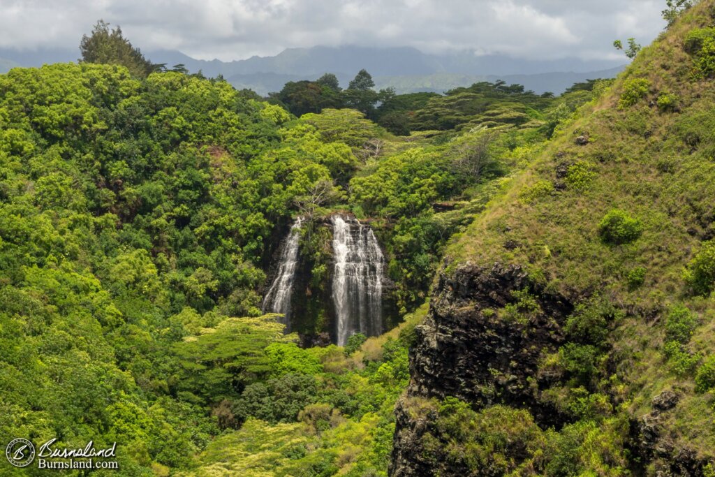 Opaekaʻa Falls in Kauaʻi