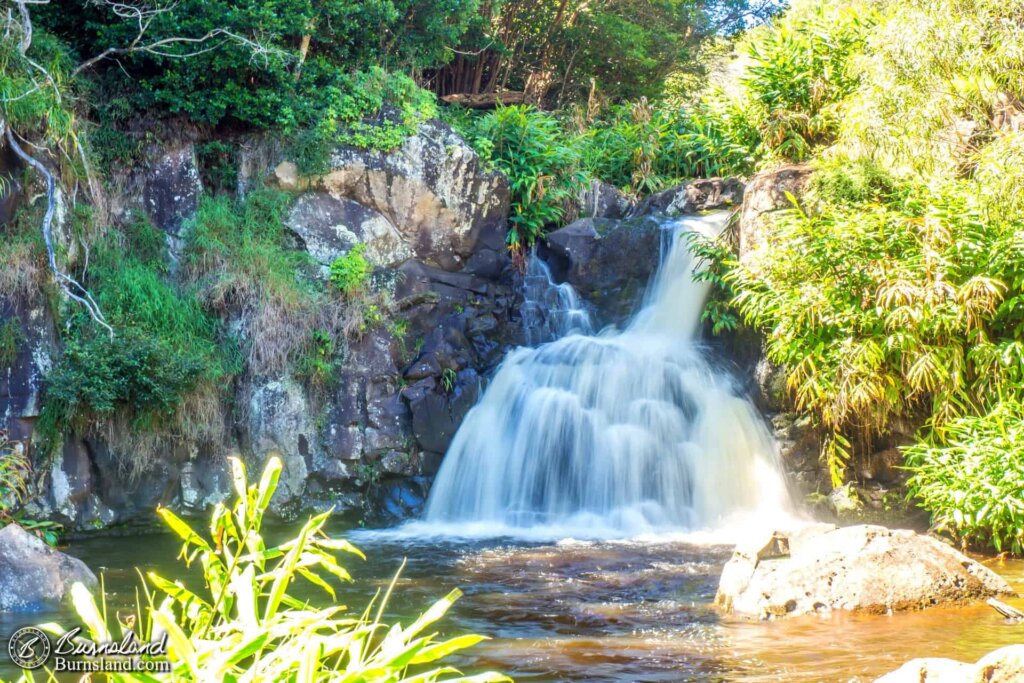 We were very happy to see this waterfall!