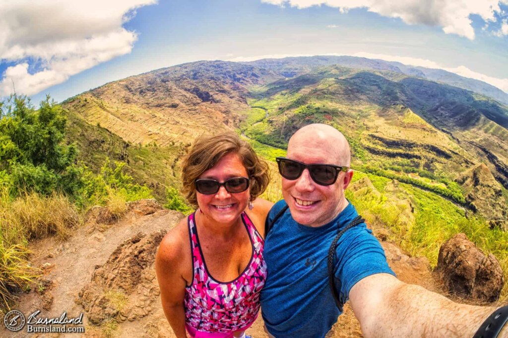 at Waimea Canyon 