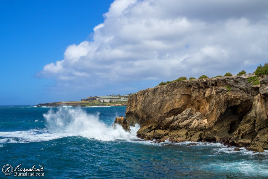 More waves, bigger rocks