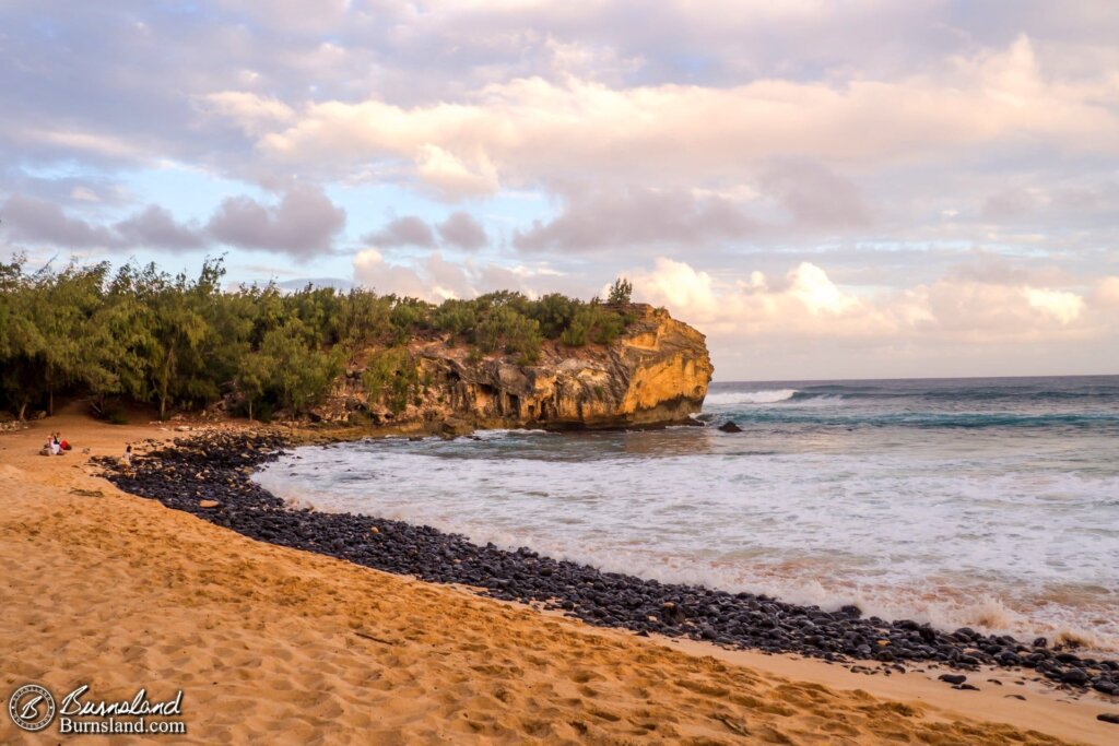 Another evening beach view.