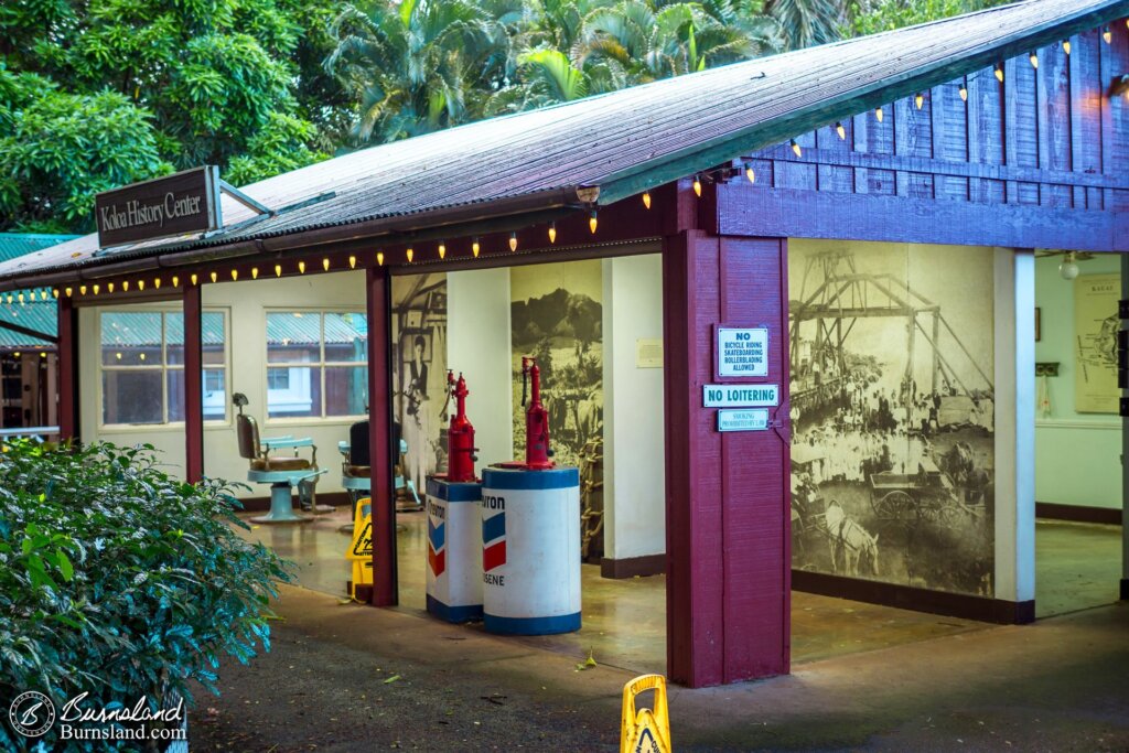 Learning some history in the Kōloa History Center