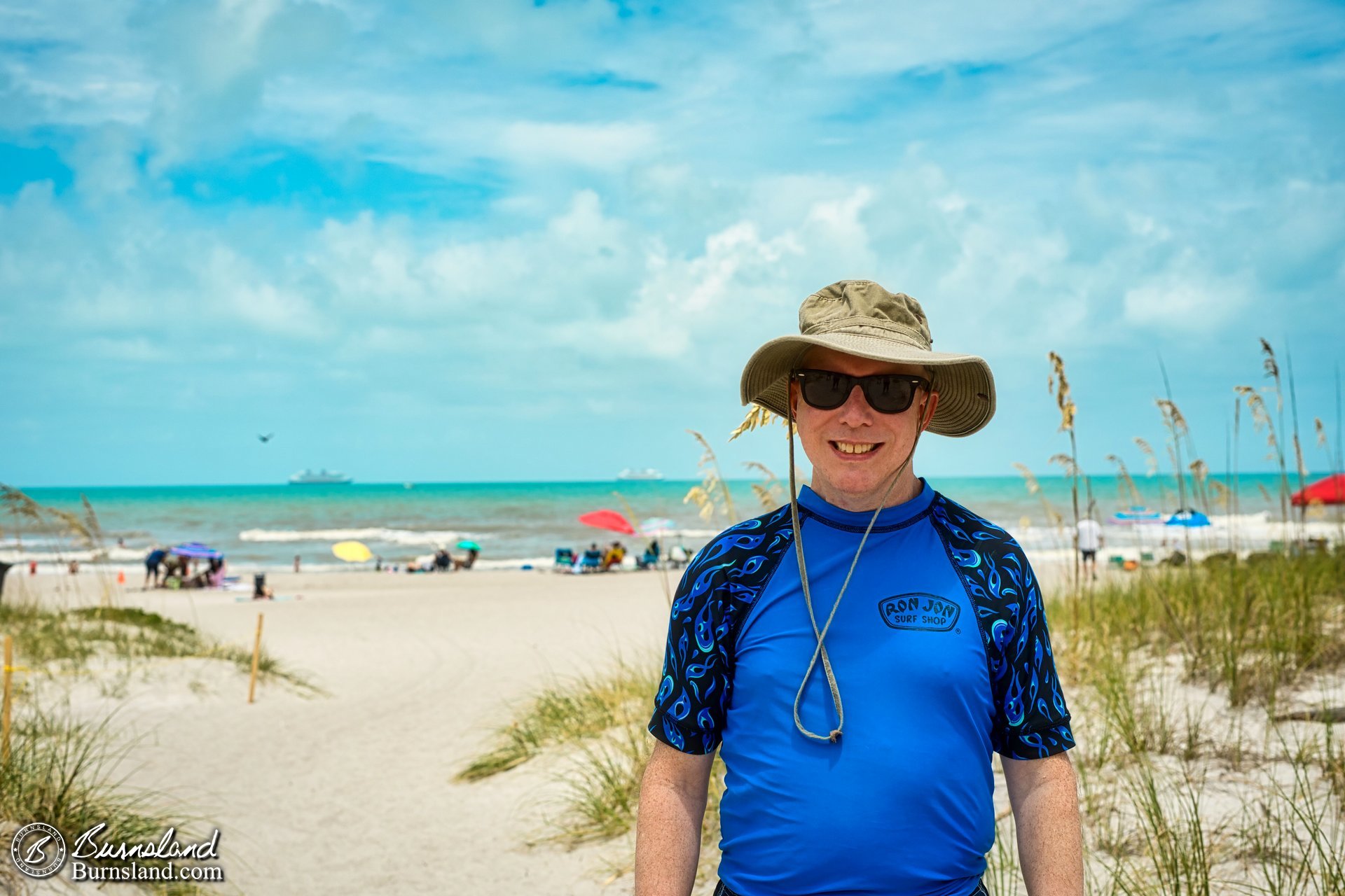 Steve at the beach