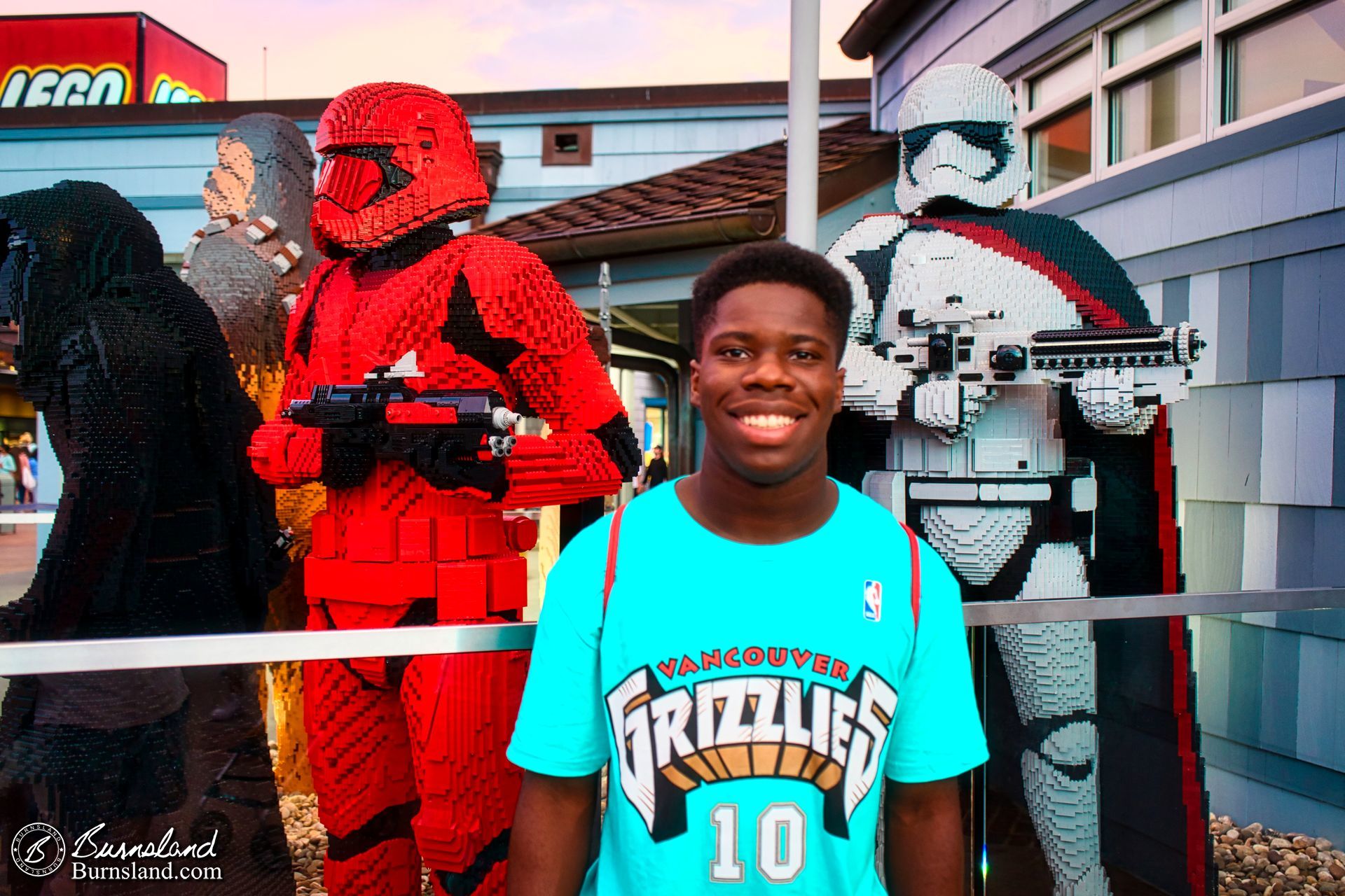 Jaylin found some Star Wars friends