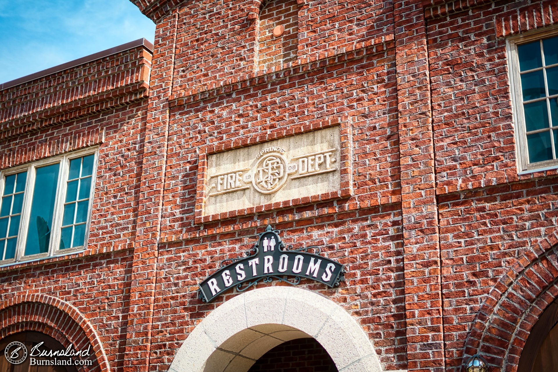 Disney Springs Fire Department, also known as the restrooms