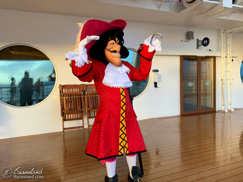 Some fun with the Elegant Captain Hook on the Disney Fantasy