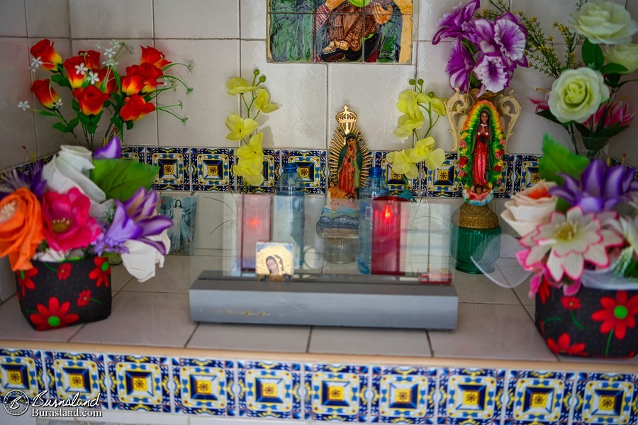 A cemetery in Cozumel, Mexico