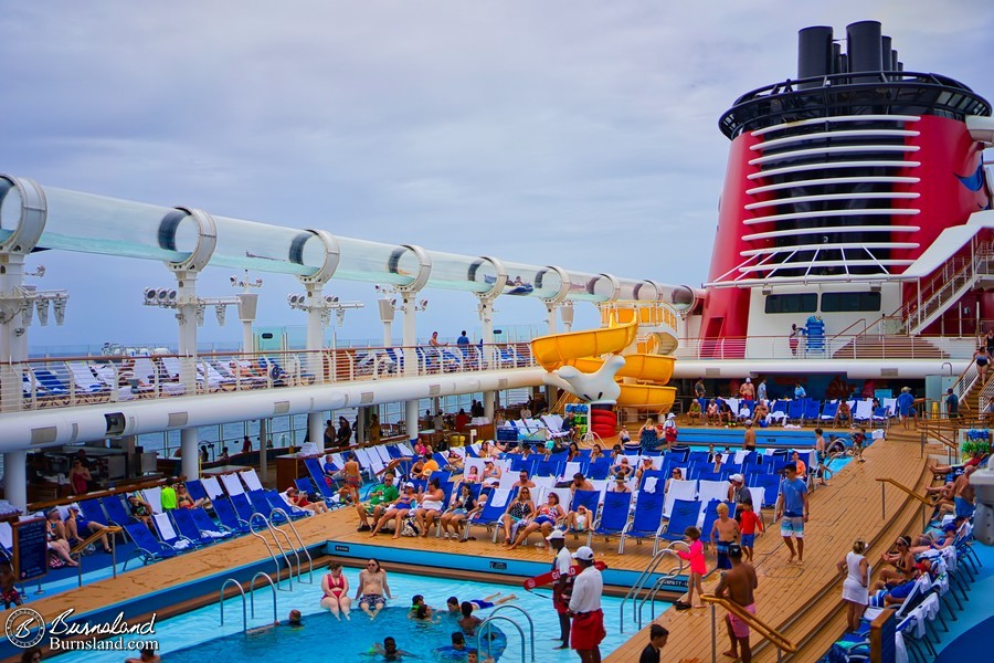 A day at sea on the Disney Fantasy, one of the Disney Cruise Line ships