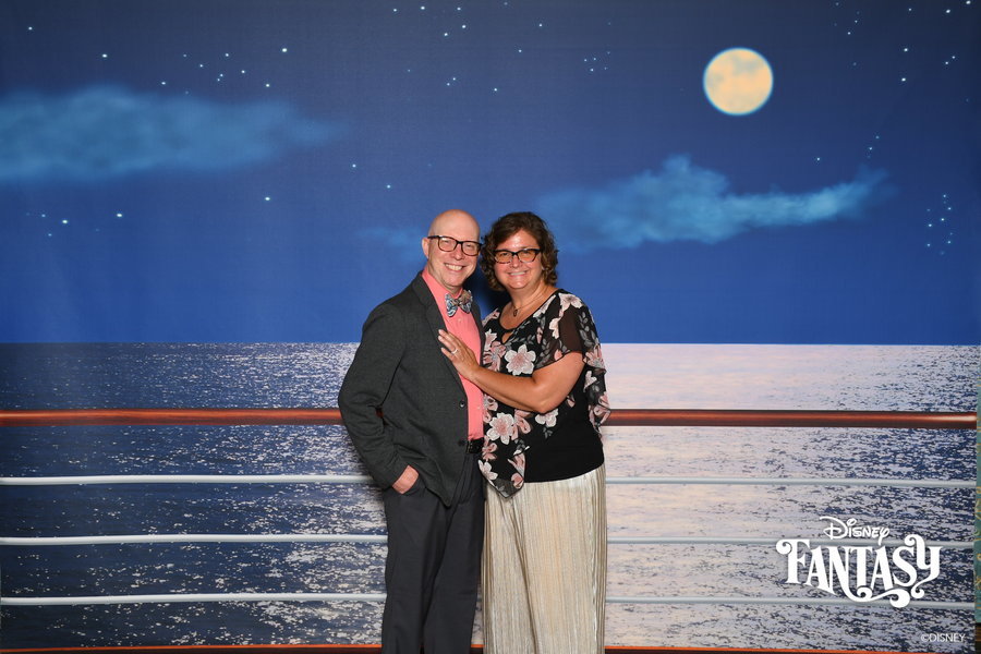 Photos from the Disney Fantasy ship photographers on Semi-Formal night of our Disney Cruise