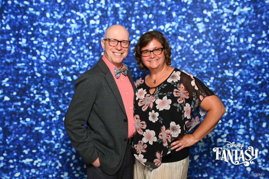 Photos from the Disney Fantasy ship photographers on Semi-Formal night of our Disney Cruise