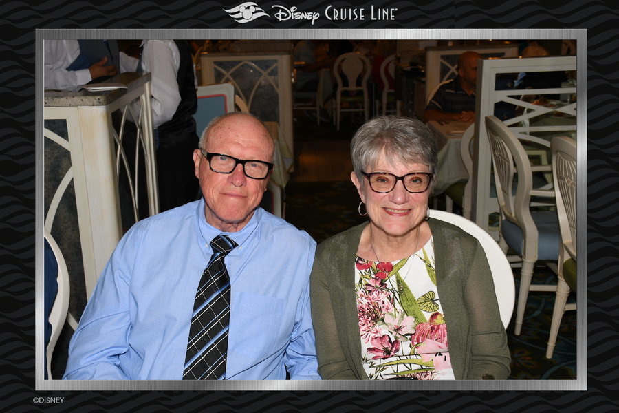 Semi-Formal night dinner photos on the Disney Fantasy