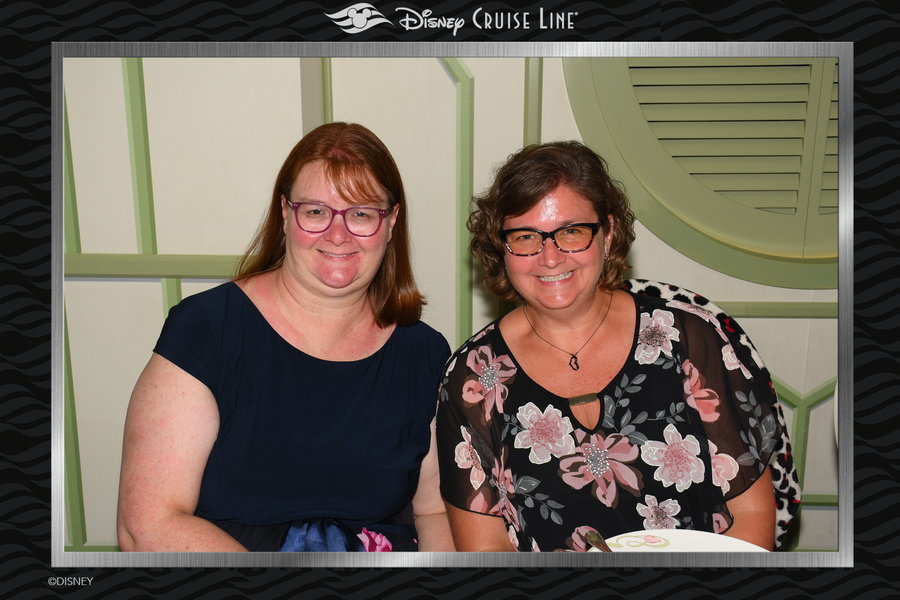 Semi-Formal night dinner photos on the Disney Fantasy