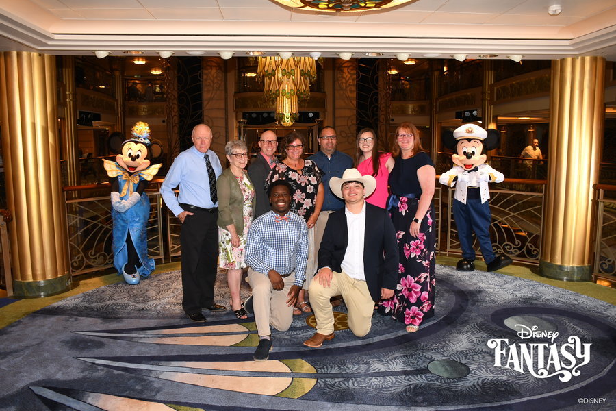 Photos from the Disney Fantasy ship photographers on Semi-Formal night of our Disney Cruise