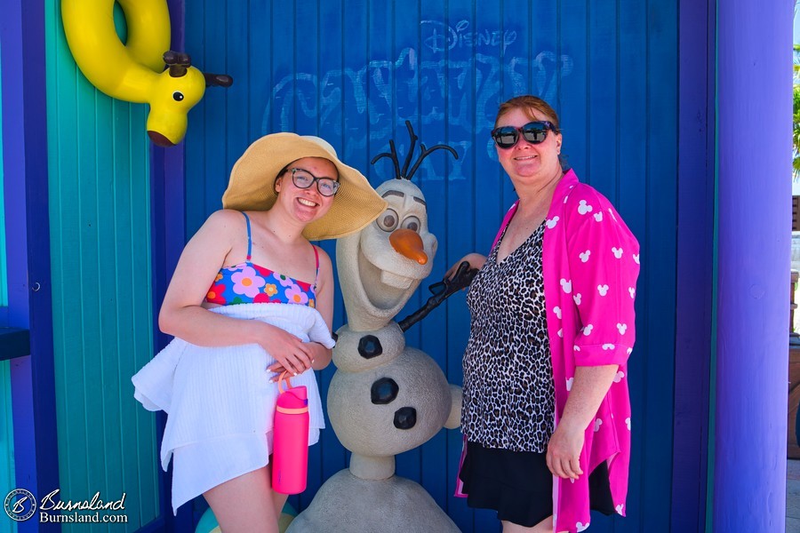 Sandman Olaf on Castaway Cay