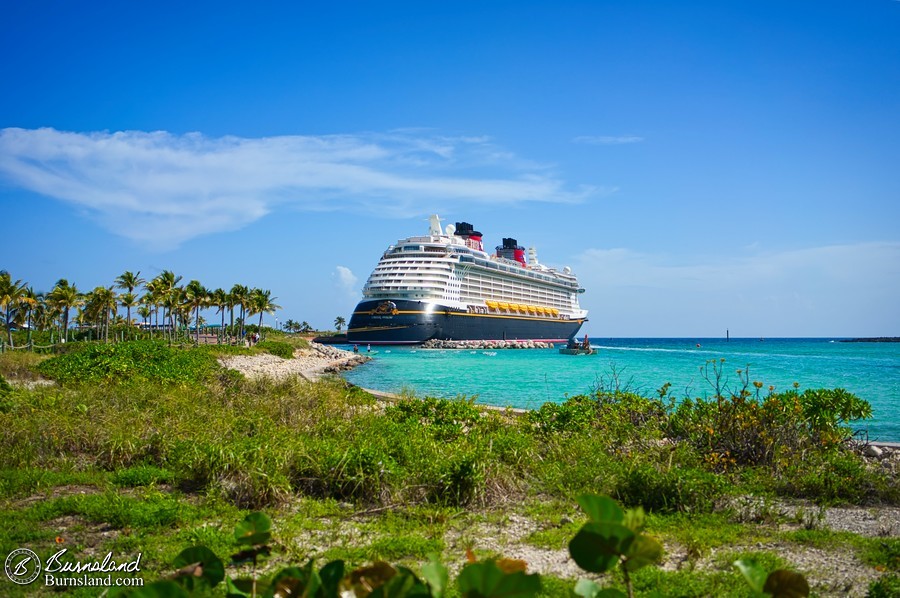 The Disney Fantasy at Castaway Cay