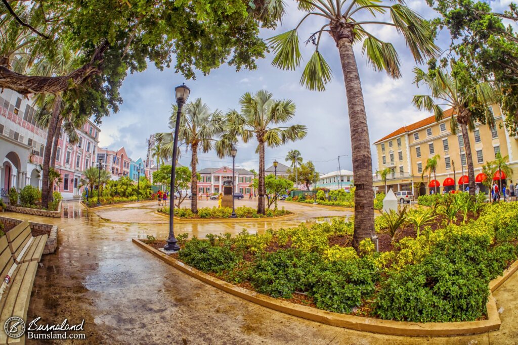 A Park in Nassau in the Bahamas