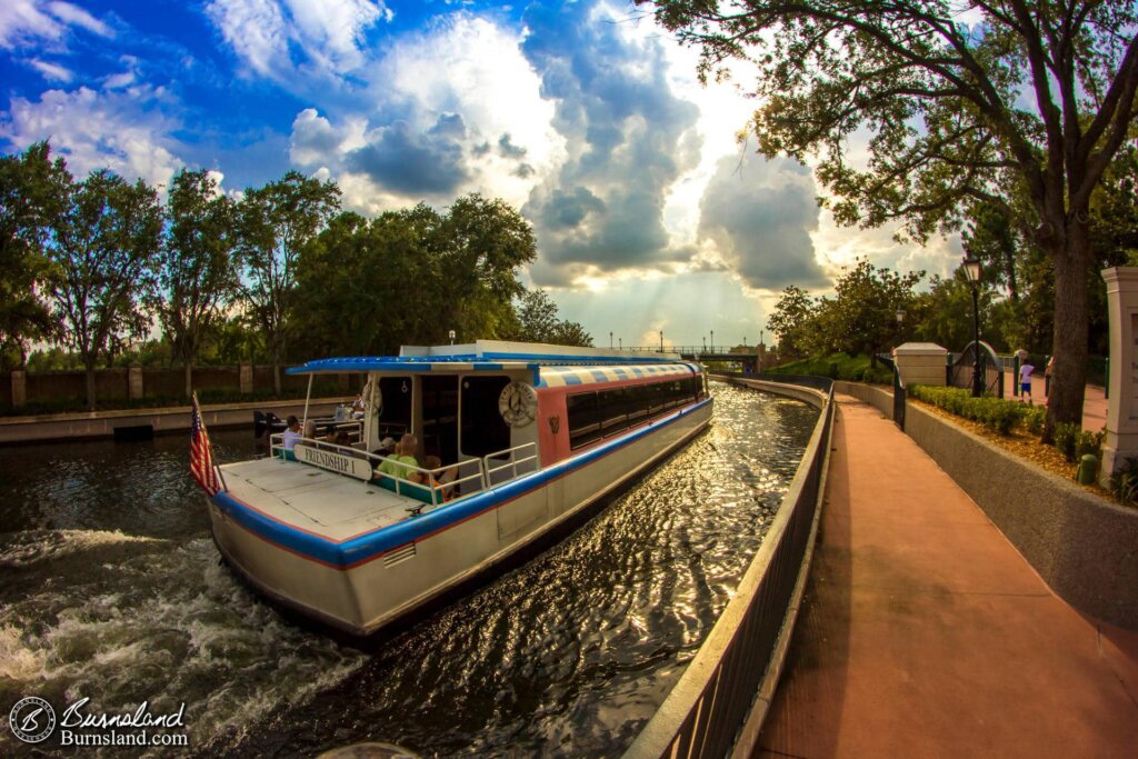 A Passing Friendship near Epcot at Walt Disney World