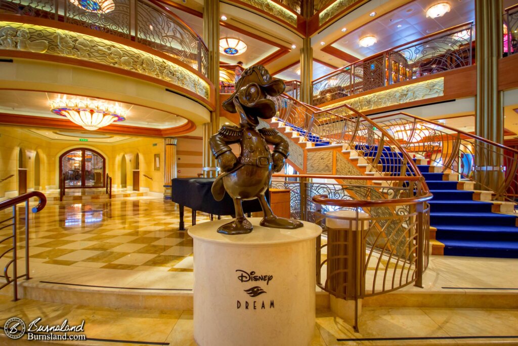 Admiral Donald Duck in the Disney Dream