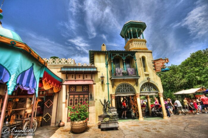 Adventureland in the Magic Kingdom at Walt Disney World