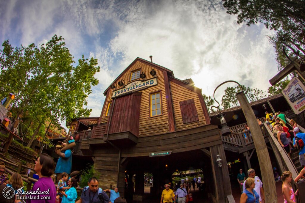 All Aboard at Frontierland Station in the Magic Kingdom at Walt Disney World