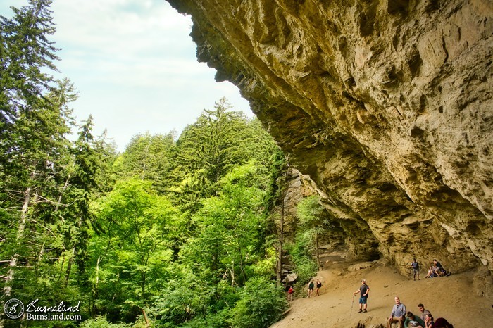 Alum Cave Bluffs in Great Smoky Mountains National Park