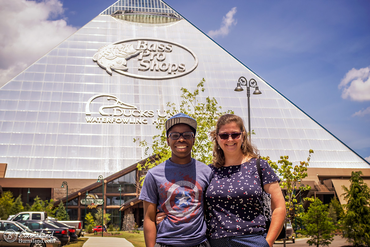 We had a nice visit to the Bass Pro Shops at the Memphis Pyramid. Read all about it at Burnsland!