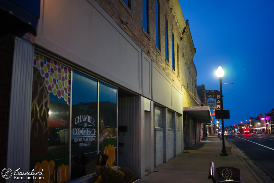 Building in Baxter Springs, Kansas, along Route 66