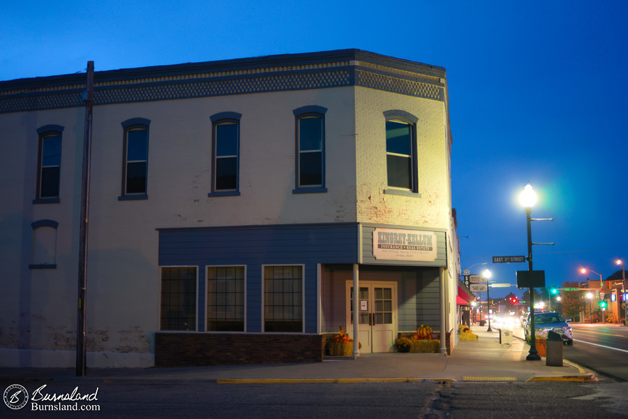 Street in Baxter Springs, Kansas, along Route 66