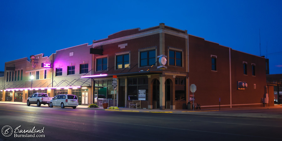 Street in Baxter Springs, Kansas, along Route 66