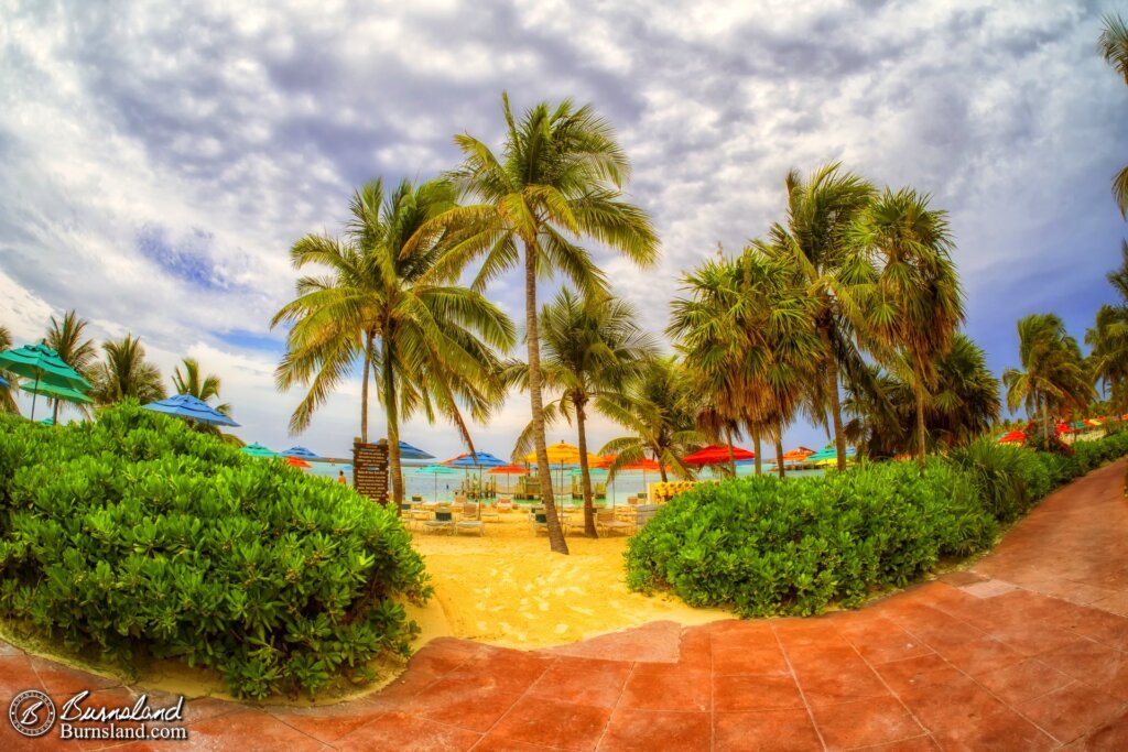 Beach Entrance at Castaway Cay