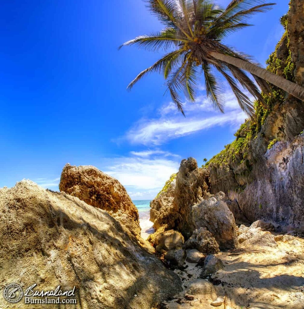 Beach Paradise at Tulum in Mexico