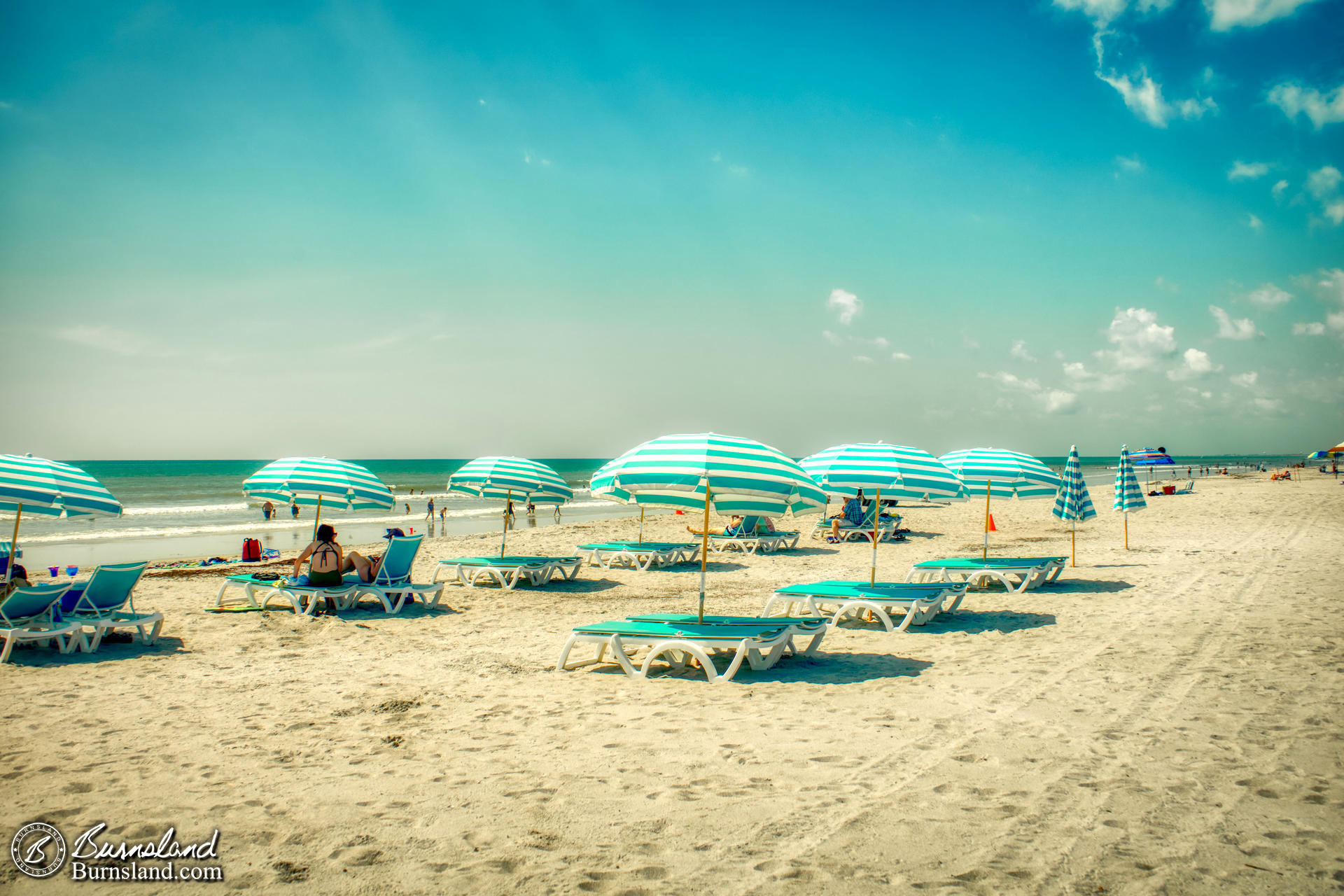 Beach Umbrellas / Focus on Something Positive