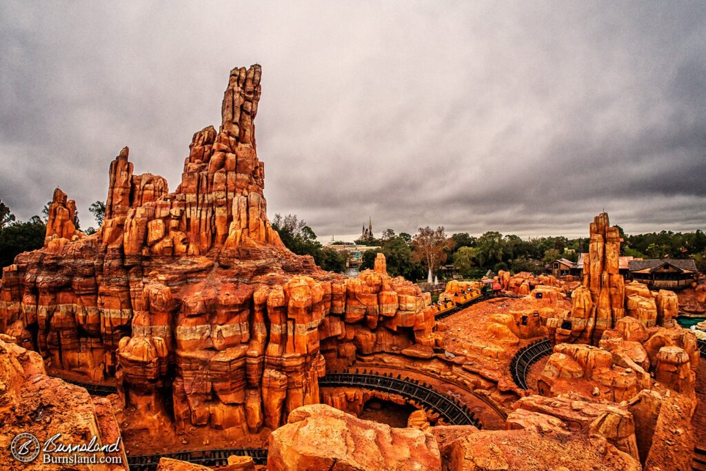 Big Thunder Mountain Railroad in the Magic Kingdom at Walt Disney World