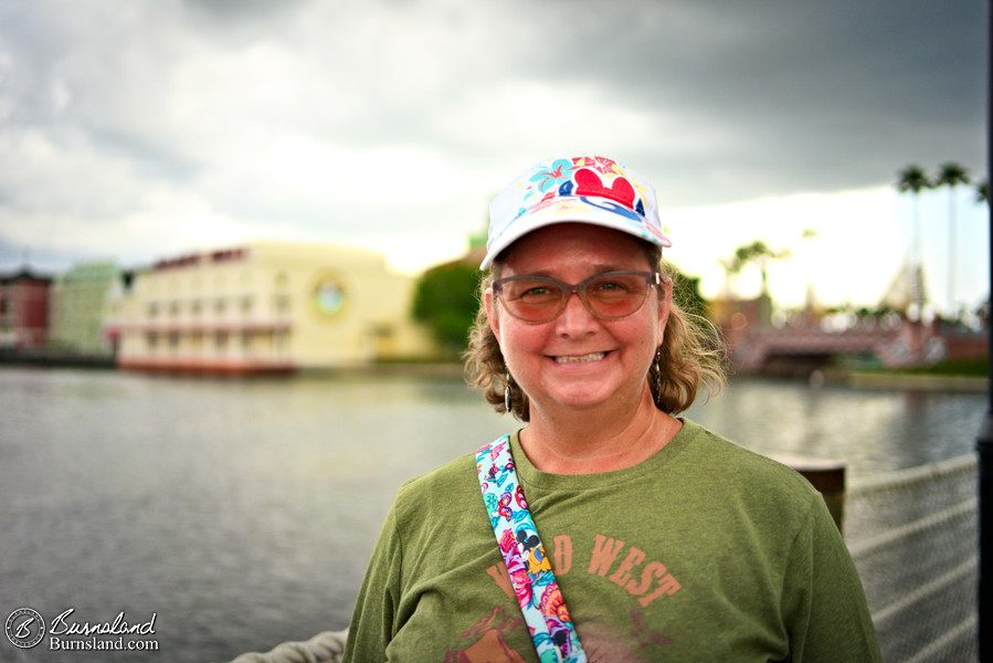 Laura and the Boardwalk Resort at Walt Disney World