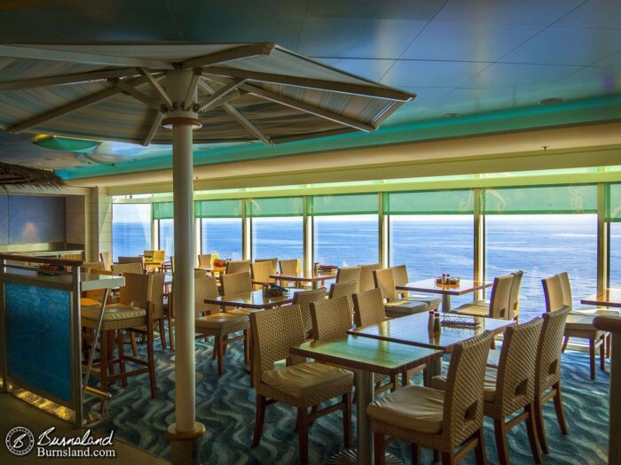 Cabanas restaurant on the Disney Dream ship of the Disney Cruise Line